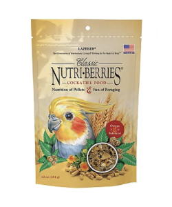 Lafeber NutriBerries Original Complete Cockatiel Food 284g